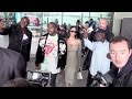 EXCLUSIVE - Kim Kardashian and Kanye West arriving at the airport in Paris