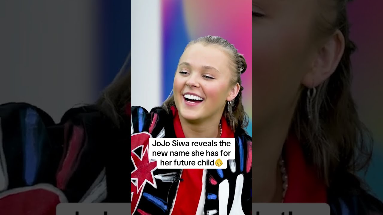 JoJo Siwa Reveals Her Future Child S Name Shorts