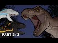 T Rex Vs Indoraptors Animation Part 2 2