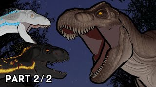 T-Rex vs Indoraptors | Animation (Part 2/2) Resimi