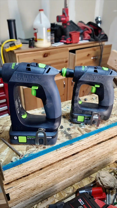 Is the Festool CXS 18 Better than the CXS 12? #festool #festoolcxs12 #festoolcxs18