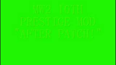 MW2 10TH PRESTIGE LEVEL 70 GLITCH "AFTER MARCH UPDATE!!"