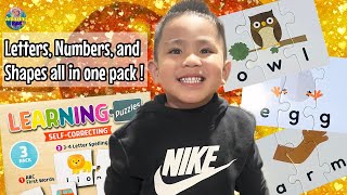 Learning Puzzles Self-Correcting I Chuckle and Roar I Noah’s Toys Review