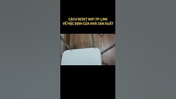 CÁCH RESET WIFI TP-LINK #shorts