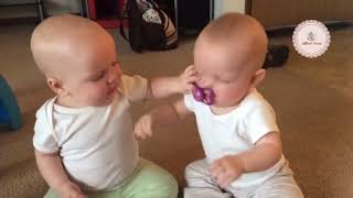 Funny Twin Baby Playing |Twin |Play|