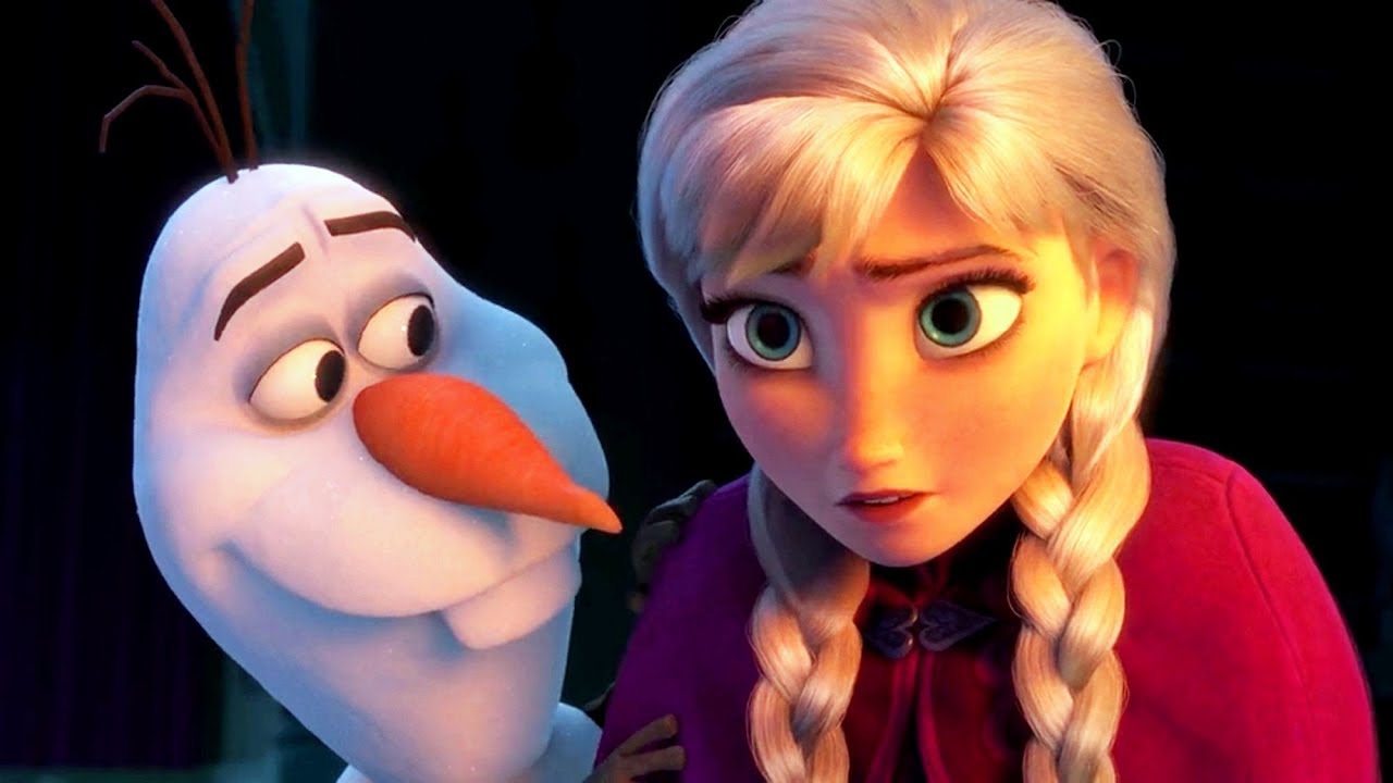 Frozen Olaf Helps Anna (Eu Portuguese) YouTube