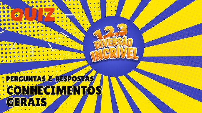 QUIZ VIRTUAL DE CONHECIMENTOS GERAIS Nº 23  PERGUNTAS FÁCEIS COM RESPOSTAS  COMENTADAS 