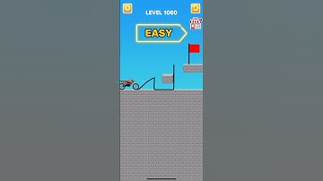 draw bridge puzzle game level 1060 #gaming #drawing #Shorts