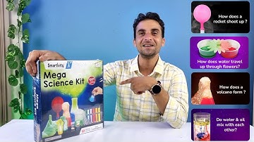 Science Kit Unboxing  | Smartivity Mega Science Kit 150 + Science Experiment Kit for Kids