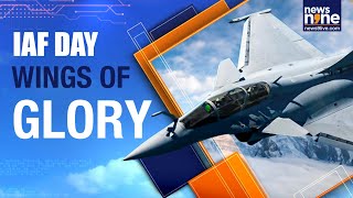 IAF Day 2025 LIVE: Operation Sindoor Takes Center Stage | Rafale, MiG-21 Farewell | News9