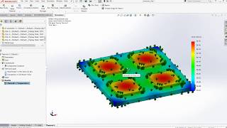 Electronic thermal analysis in SOLIDWORKS