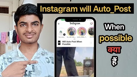 instagram will auto post when possible problem | Instagram reels video post problem | will auto post