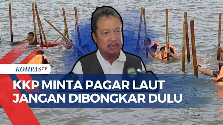 TNI AL Bongkar Pagar Laut Misterius di Tangerang, KKP: Jangan Dicabut Dulu!