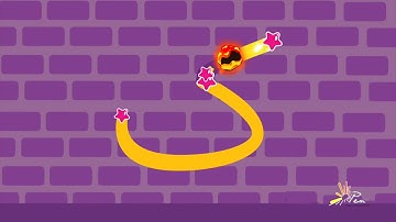 Learn to pronounce & write "Kaaf" | "ک"