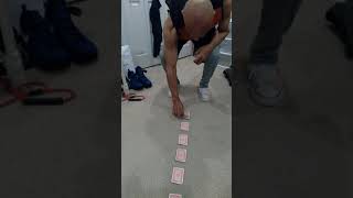 Wallace's Card Squat Exercise