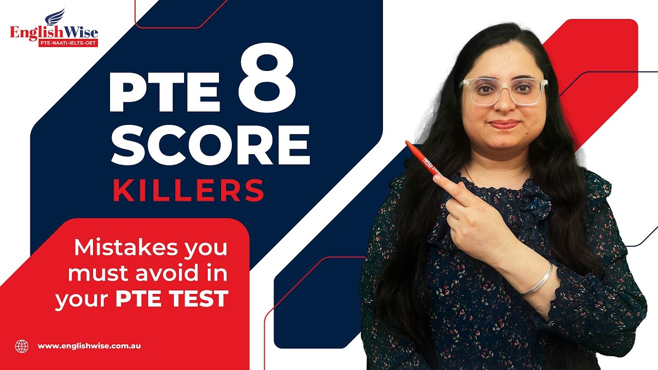 Top 8 Mistakes to Avoid in Your PTE Test | Learn with EnglishWise