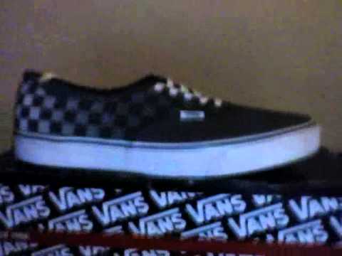 checkerboard vans fading