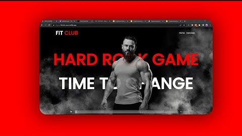 FITCLUB | Developed using  React JS  and Rapid API  -  Avez Qureshi #api #reactjs #javascript #code