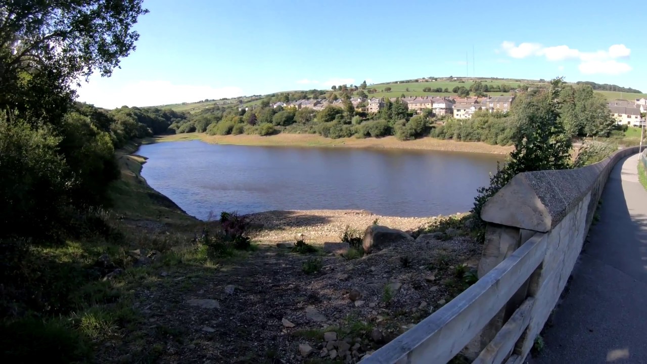 Hill Top Reservoir Slaithwaite 4K (walk) 12 Sept 18 (8a) YouTube