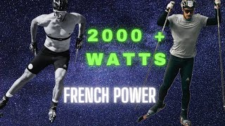 Elite French Skiers | Crazy Sprint Training | Inhuman Power