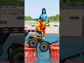 Trucks vs speed bumps Truck vs speed bump #27 #shorts #beamng #trucksvs