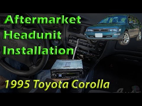 How To Install an Aftermarket Head Unit in a Toyota Corolla