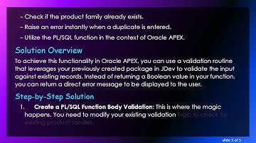 Creating Functions That Raise Errors in Oracle APEX