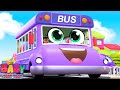 The wheels on the bus nursery rhyme and children songs
