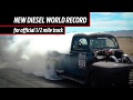 1/2 Mile Diesel Land Speed Record Old Smokey F1 Pikes Peak Racer driven by Scott Birdsall