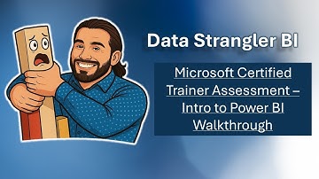Microsoft Certified Trainer (MCT) Assessment - Intro to Power BI