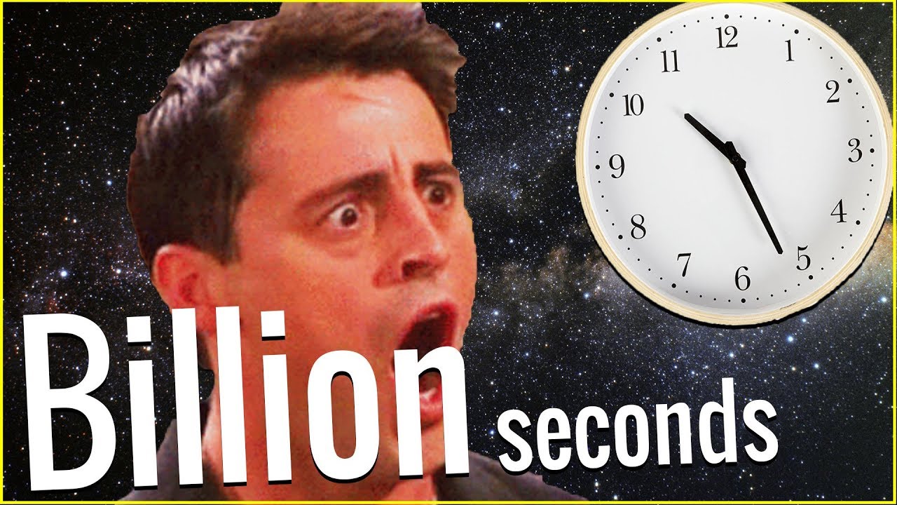 How Mind Blowingly Long Is A Billion Seconds ? |Curiousminds97