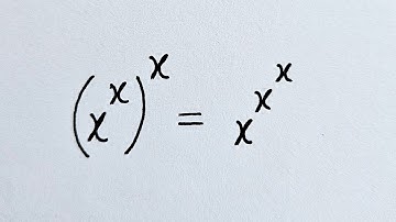 A nice exponential equation to solve| Solve for x#maths #olympiad