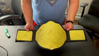 Amazon Maxan World Heavyweight Championship Replica Belt Unboxing and Review DO NOT BUY