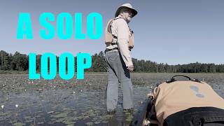 A Tough Solo Loop Around Elliot Lake | 32 km of Backcountry Canoeing