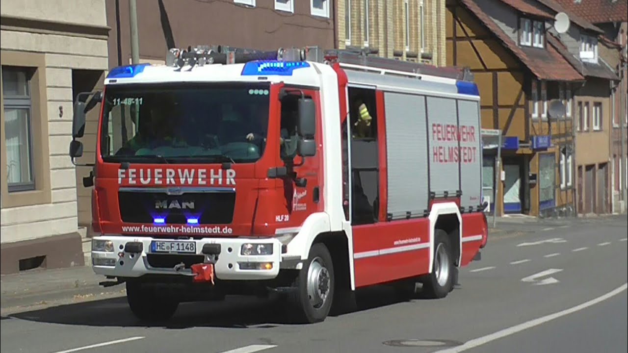 [Notfalltüröffnung] RTW, HLF und DLAK FF Helmstedt