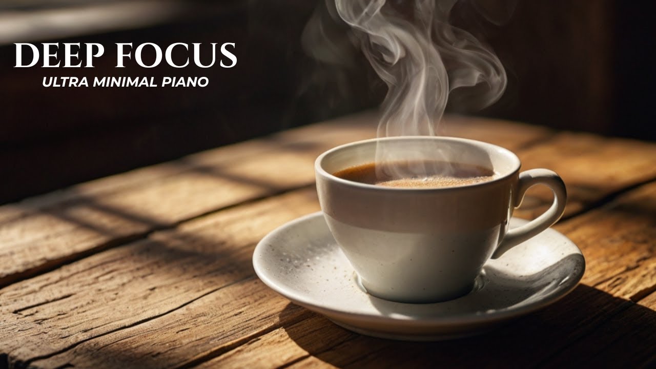 Ultra Minimal Piano for Deep Focus  Silent Piano for Studying & Working