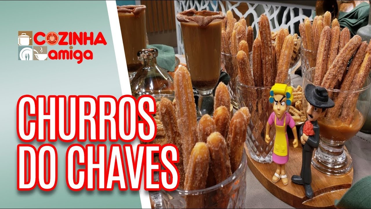 Churros, café churros e brigadeiro de doce de leite Ale Peruzzo