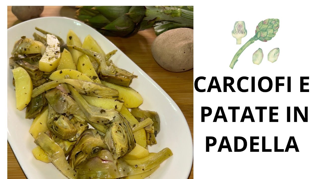 CARCIOFI E PATATE IN PADELLA