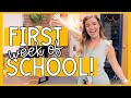 FIRST WEEK OF SCHOOL VLOG | Week in the Life of a Teacher