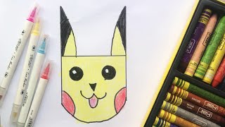 #Cute and  #Easy Pikachu Drawing with letter (alphabets) 'H' for Kids | #Pokemon |  #ArtWithPriyansh