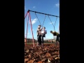 Me in baby swing n it hurt