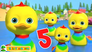 Five Little Ducks + More Nursery Rhymes & Kids Songs