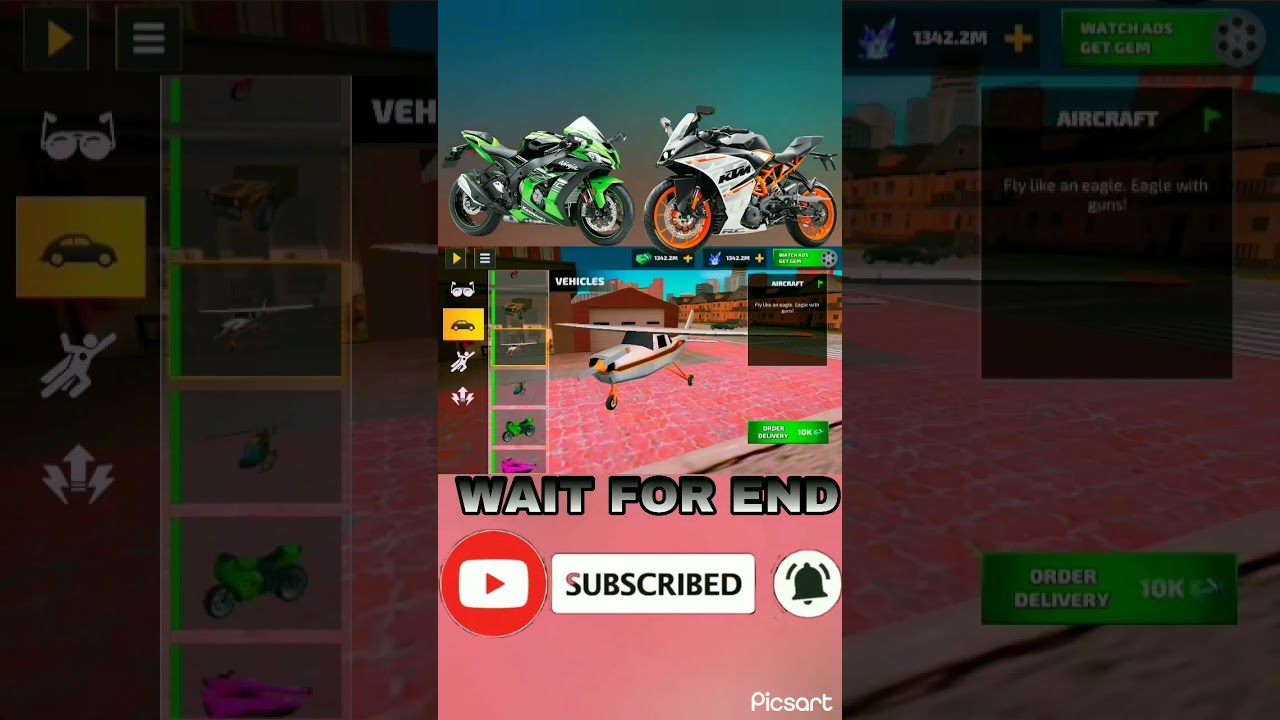 Rope hero vice town me Ghost rider bike kaise le ☑️||