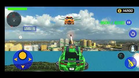 Army Bus Robot Transform Wars Air jet Robot game.. Android games HD..