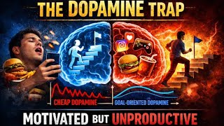 🔥 The Dopamine Trap: Why You Feel Motivated but Get Nothing Done 🧠⚠️
