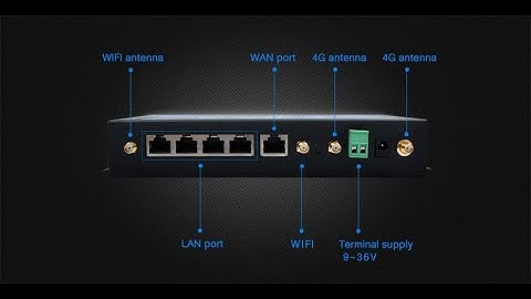 USR-G800 V2 4G industrial wireless router static router function