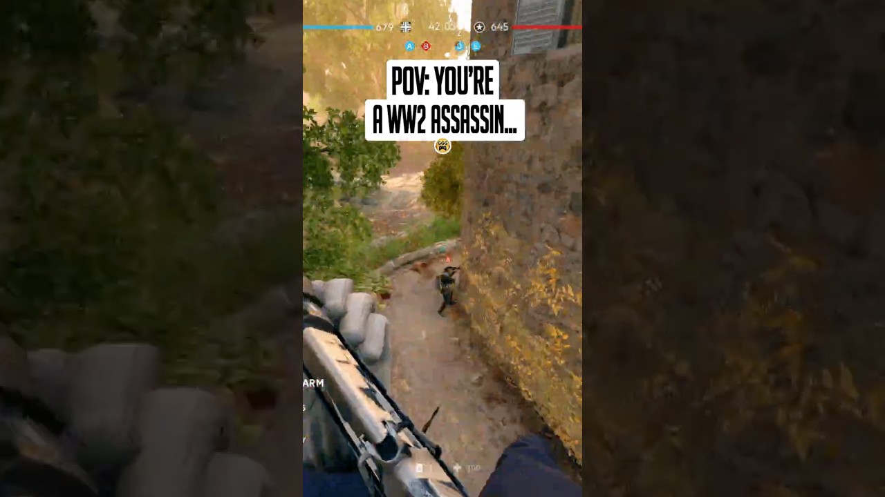 World War 2 ASSASSIN in Battlefield 5...
