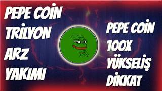 PEPE Coin 7 Trilyon Arz Yakımı Geldi ! PEPE Coin Uzun Vade 100x Yükseliş Gelebilir Mi?
