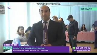 Sumqayitda Prezident Seckileri Canli Baglanti Nizami Resulov