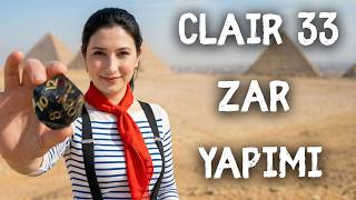 Clair Obscur: Expedition 33'e Yakışır Özel FRP Epoksi Zar Seti Yaptım!